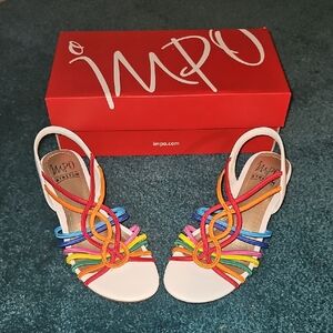 Impo Women's Colorful Strappy Sandals